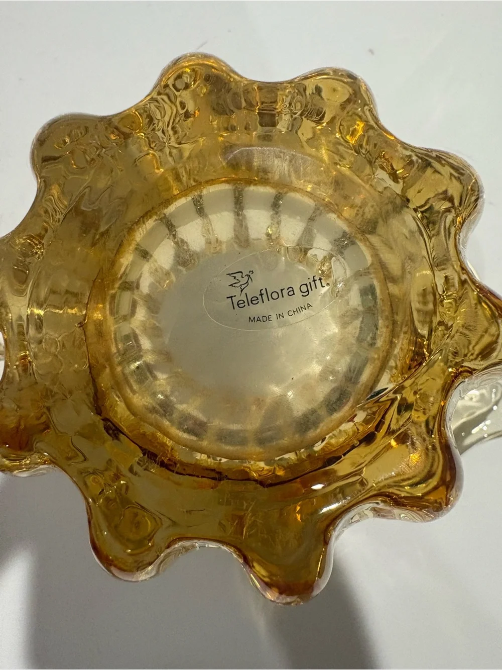 Teleflora vintage amber